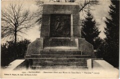 Belfort Monument aux Morts de Sous Marin Pluviose à Belfort