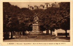 Belfort Monument Quand Meme à Belfort