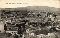 Belfort vue panoramique à Belfort