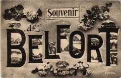 Belfort souvenir à Belfort