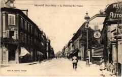 Belfort Faubourg des Vosges à Belfort