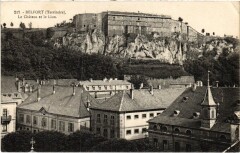 Belfort Le Chateau et le Lion à Belfort
