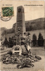 Belfort Monument du Cimetiere des Mobiles à Belfort
