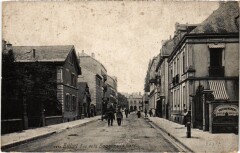Belfort Rue de la Banque et la Gare à Belfort