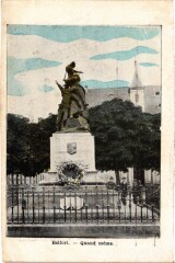 Belfort Statue Quand Meme à Belfort