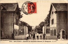 Belfort Entree du Quartier Gerard à Belfort
