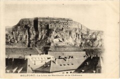 Belfort Le Lion et le Chateau à Belfort