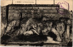 Belfort Le Lion et le Chateau à Belfort