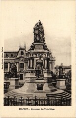 Siege de Belfort Monument des Trois à Belfort