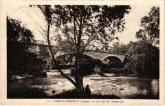 St Florentin Un coin de l'Armancon