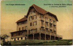 Ballon d'Alsace Grand Hotel du Sommet -
													90 Territoire de Belfort
												
