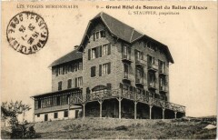 Ballon d'Alsace Grand Hotel du Sommet -
													90 Territoire de Belfort
												