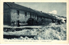 Ballon d'Alsace en hiver Ferme Brust -
													90 Territoire de Belfort
												