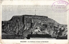 Belfort Le Lion et le Chateau à Belfort