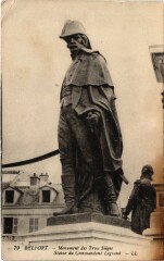 Siege de Belfort Statue du Commandant Legrand à Belfort