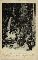 Ballon d'Alsace Saut de la Truite 706m