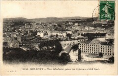 Belfort vue generale à Belfort
