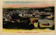 Belfort vue generale à Belfort