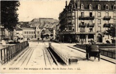 Belfort Pont Strategique et le Marche à Belfort