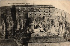 Belfort Le Lion et le Chateau à Belfort