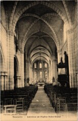 Tonnerre Interieur de l'Eglise Notre Dame