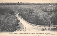 Env.du Puy - Une Marche Manoeuvre Du 86e De Ligne - Halte Au Pont De Loud