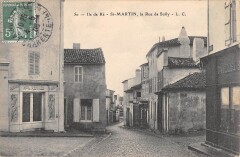 Ile De Re / Saint Martin / La Rue De Sully / cliché rare