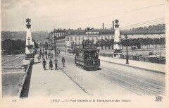 Lyon - Le Pont Gallieni Et La Manufacture Des Tabacs - Tramway