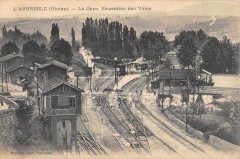L'Arbresle - La Gare - Ensemble Des Voies à L'Arbresle