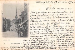 Villefranche Sur Saone / Rue Nationale / Cpa Precurseur