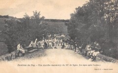 Env.du Puy - Une Marche Manoeuvre Du 86e De Ligne - Le Repos Apres L'Acti