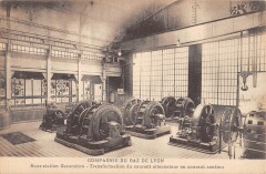 Lyon - Compagnie Du Gaz - Sous Station Gazometre - Transformation Du Cour