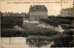 Nogent panorama de la Place de la Mairie