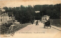 Chennevieres vue prise sur le Pont