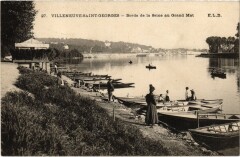 Villeneuve Saint-Georges Bords de la Seine au Grand Mat à Villeneuve-Saint-Georges