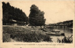 Villeneuve Saint-Georges Paysage des Bords de la Seine à Villeneuve-Saint-Georges