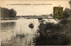 Villeneuve Saint-Georges vue sur les Bords de la Seine à Villeneuve-Saint-Georges