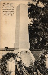 Champigny Monument Saxon
