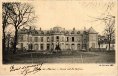 Byr sur Marne Facade sud du Chateau