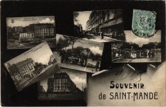 St Mande souvenir -
													94 Val de Marne
												