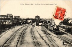 Alfortville La Gare Arrivee du Train de Paris à Alfortville
