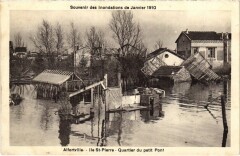 Alfortville Ile Saint-Pierre Quartier du petit Pont à Alfortville