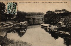 Villeneuve Saint-Georges vue sur l'Yerres à Villeneuve-Saint-Georges