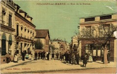 Villiers sur Marne Rue de la Station à Villiers-sur-Marne