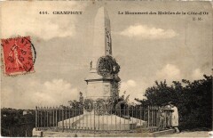 Champigny Monument des Mobiles de la Cote d'Or