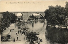 Nogent Le Viaduc et Quai du Port