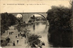 Nogent Le Viaduc et Quai du Port