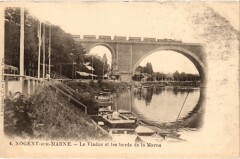 Nogent Le Viaduc et les bords de la Marne