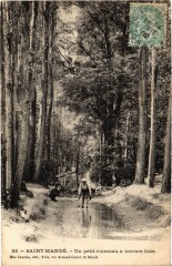 St Mande un petit ruisseau a travers bois -
													94 Val de Marne
												