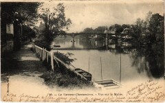 Chennevieres vue sur la Marne